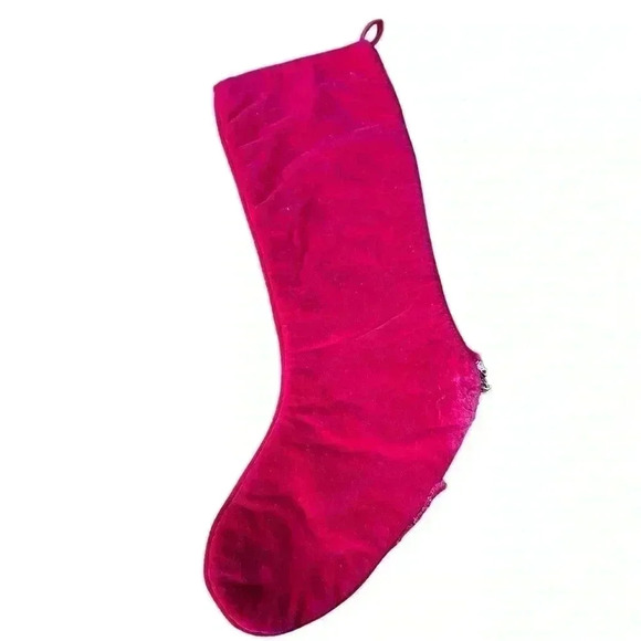 Santa Claus Needlepoint Christmas Stocking Saint Nicholas - Picture 3 of 7